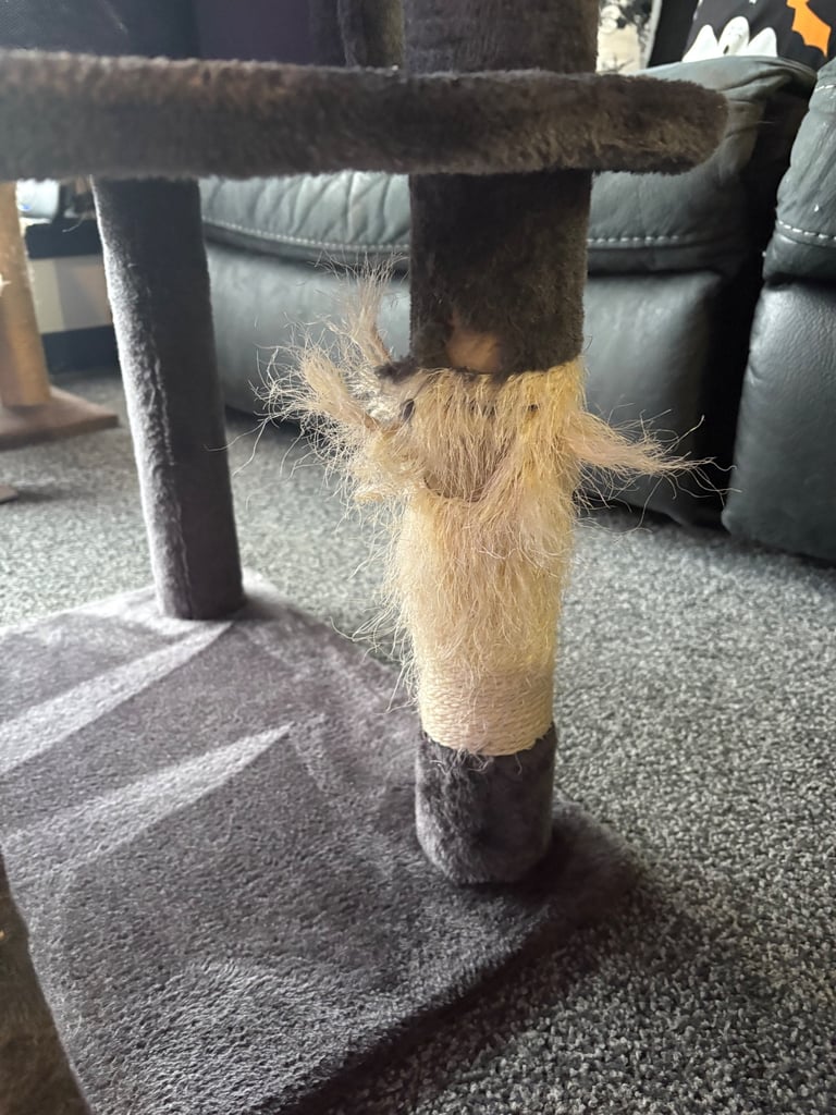 Cat Tree, 158cm Cat Tower, Dark Grey