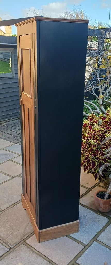 Vintage Hall cupboard/ single wardrobe 