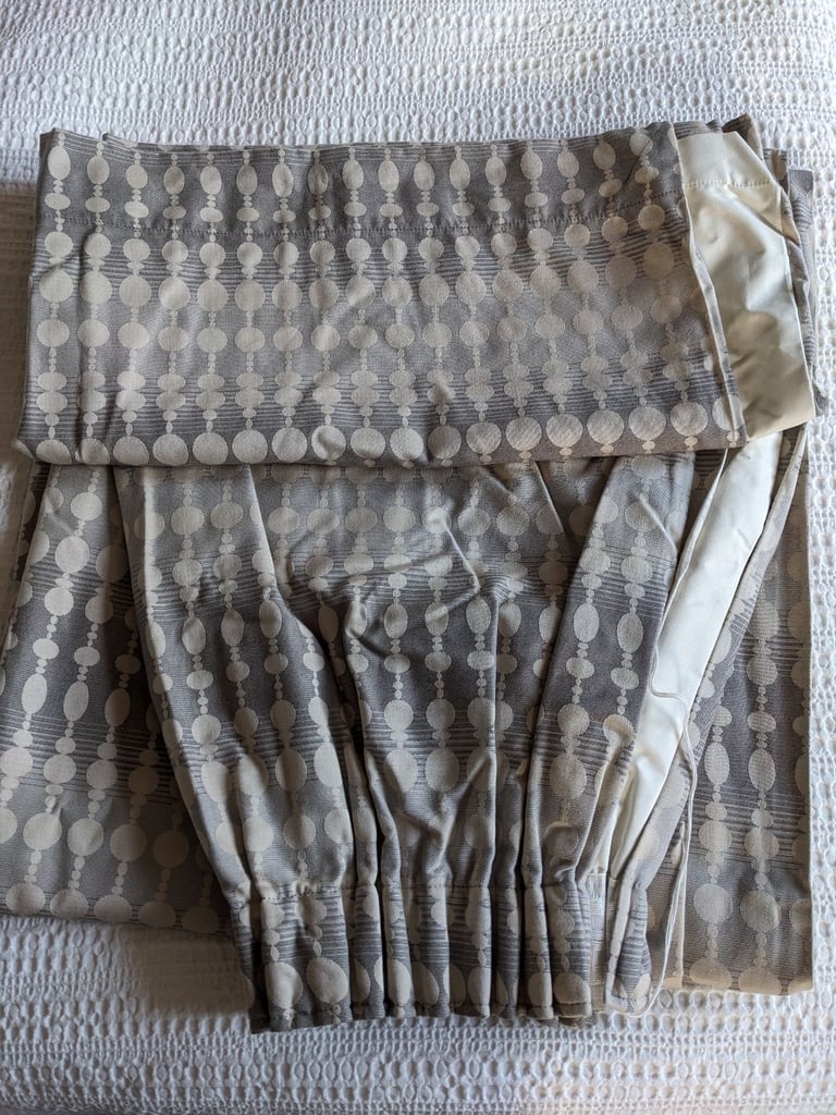 Pair of Lined John Lewis Curtains