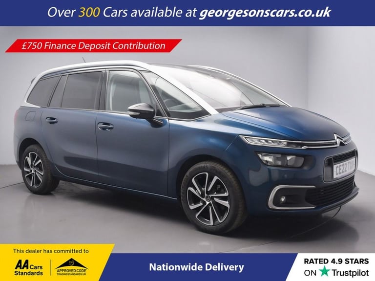 2022 Citroen C4 Grand Picasso 1.2 PureTech Sense MPV 5dr Petrol  Euro 6 (s/s) (130 ps) MPV Petrol...
