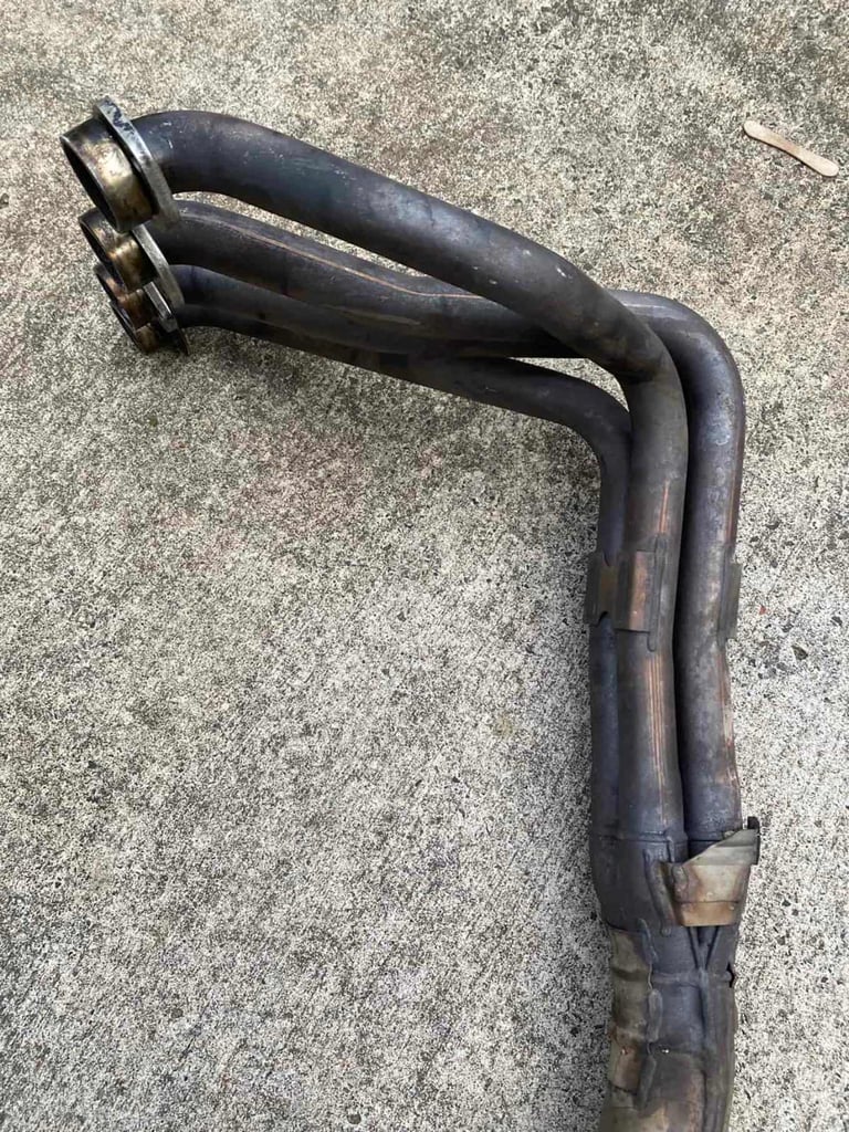 Kawasaki zx12 titanium exhaust full system