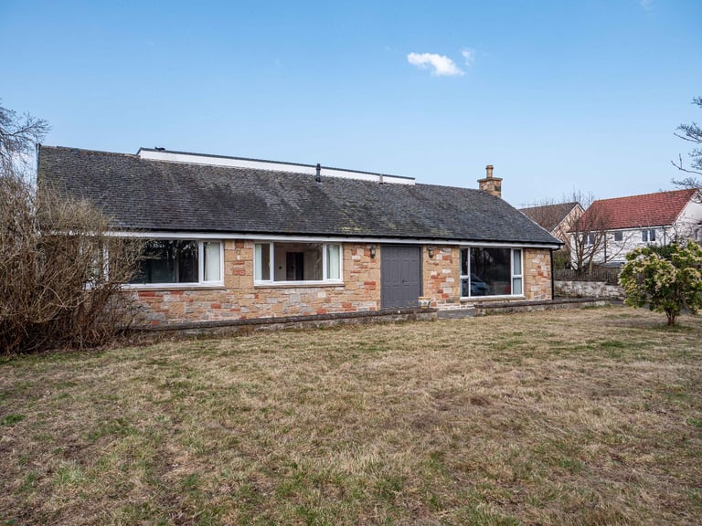 Remarkable, 4/5 bedroom, detached bungalow, near Roslin – available soon