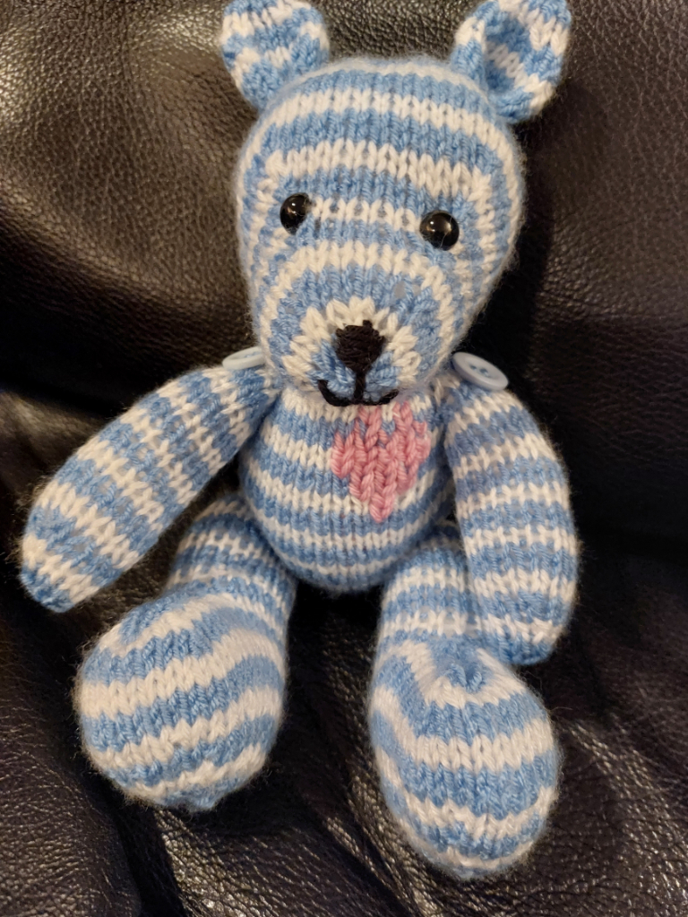 New Small stripy teddies