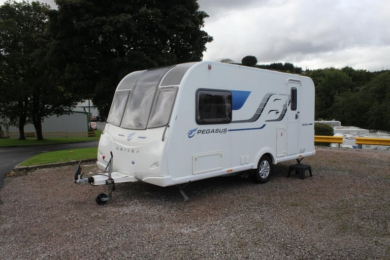 image for 2017 Bailey Pegasus Genoa Spacious 2 Berth Touring Caravan With Motor Mover