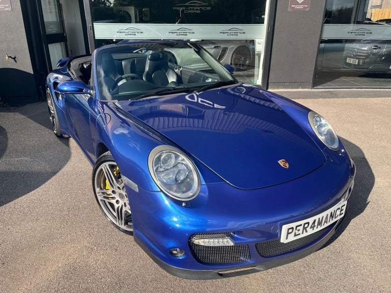 2007 57 PORSCHE 911 3.6 997 TURBO CABRIOLET 2DR PETROL TIPTRONIC S AWD (328 G/KM