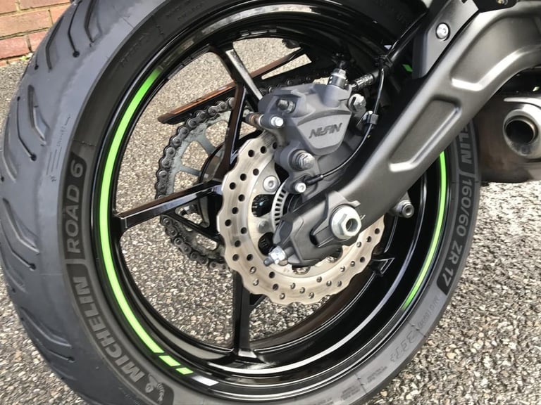 Kawasaki Ninja 650 Tourer 23reg 9960m FSH panniers screen tail tidy crash sli...