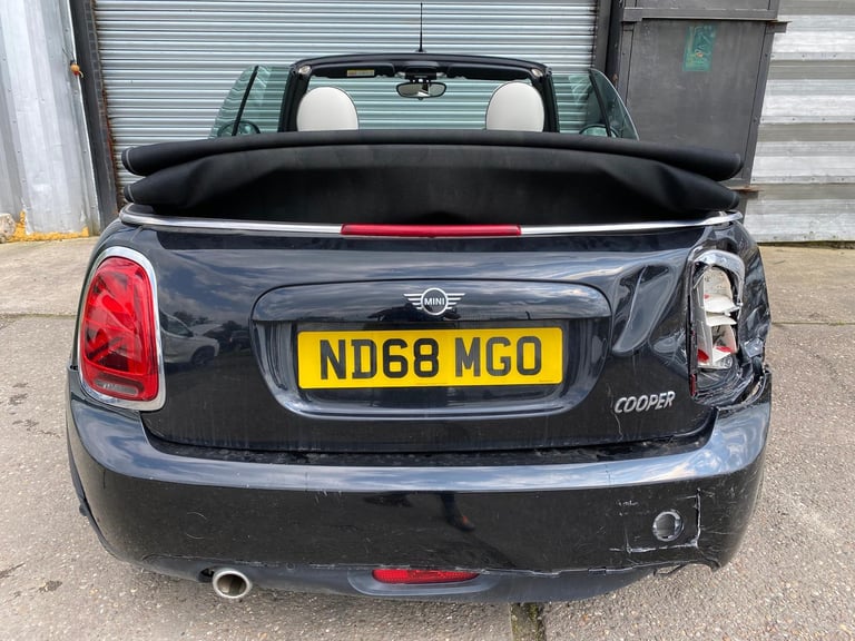 2019 68 REG MINI COOPER CONVERTIBLE 1.5 DAMAGED REPAIRABLE SALVAGE