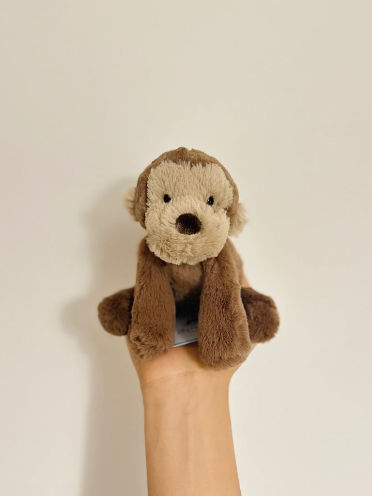 BNWT Jellycat Smudge Monkey Tiny size