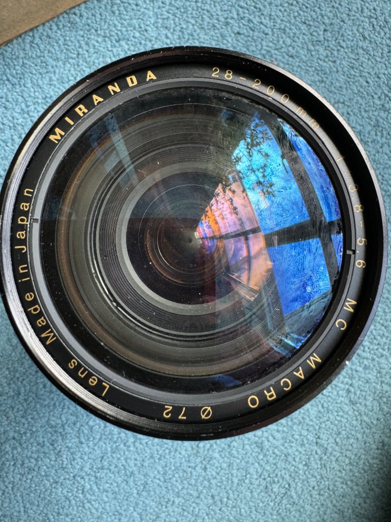 Pentax MV Film Camera and 3 Lenses