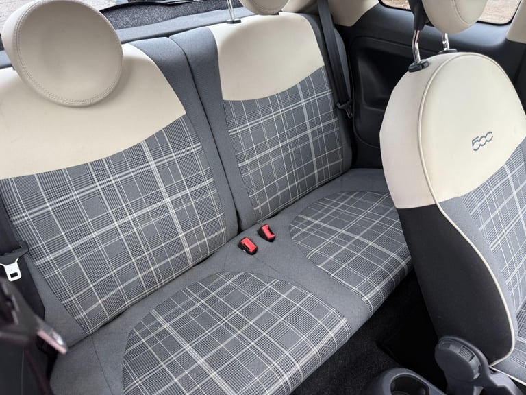 2016 Fiat 500 1.2 Lounge Euro 6 (s/s) 3dr HATCHBACK Petrol Manual