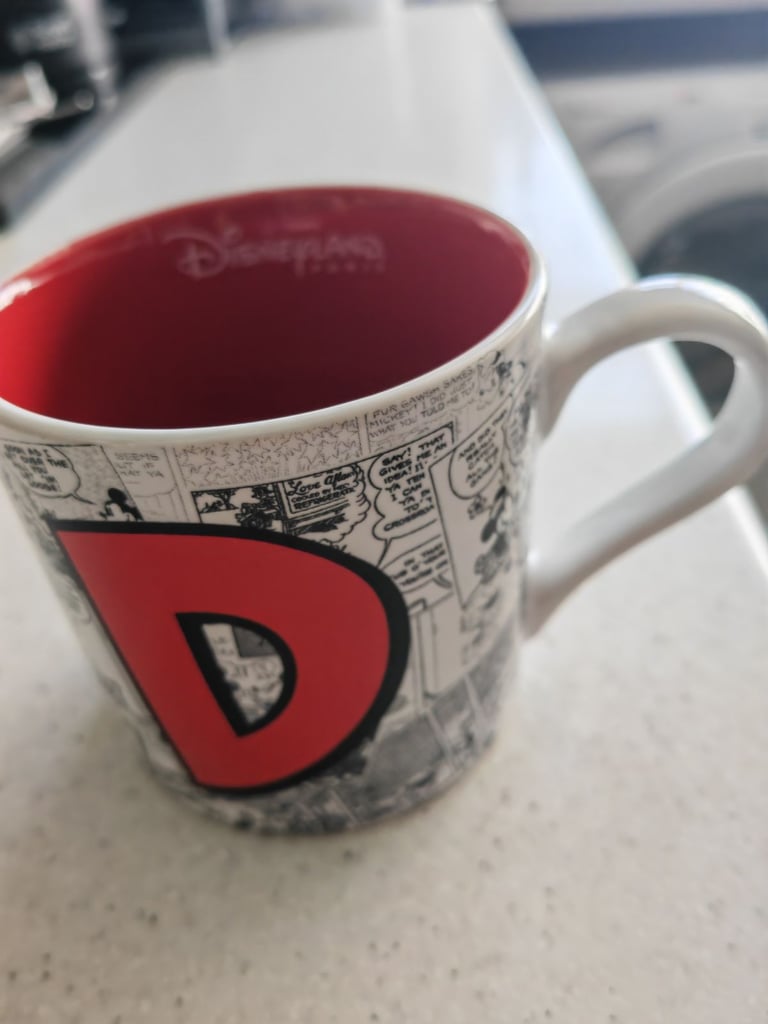 Disneyland Paris Mickey Mouse mug. 
