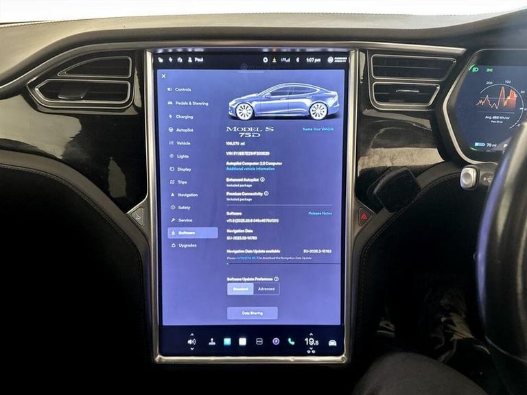 2017 Tesla Model S 75D (Dual Motor) Auto 4WD 5dr Automatic Hatchback Electric Automatic