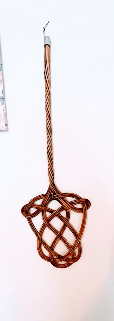 Genuine antique carpet beater