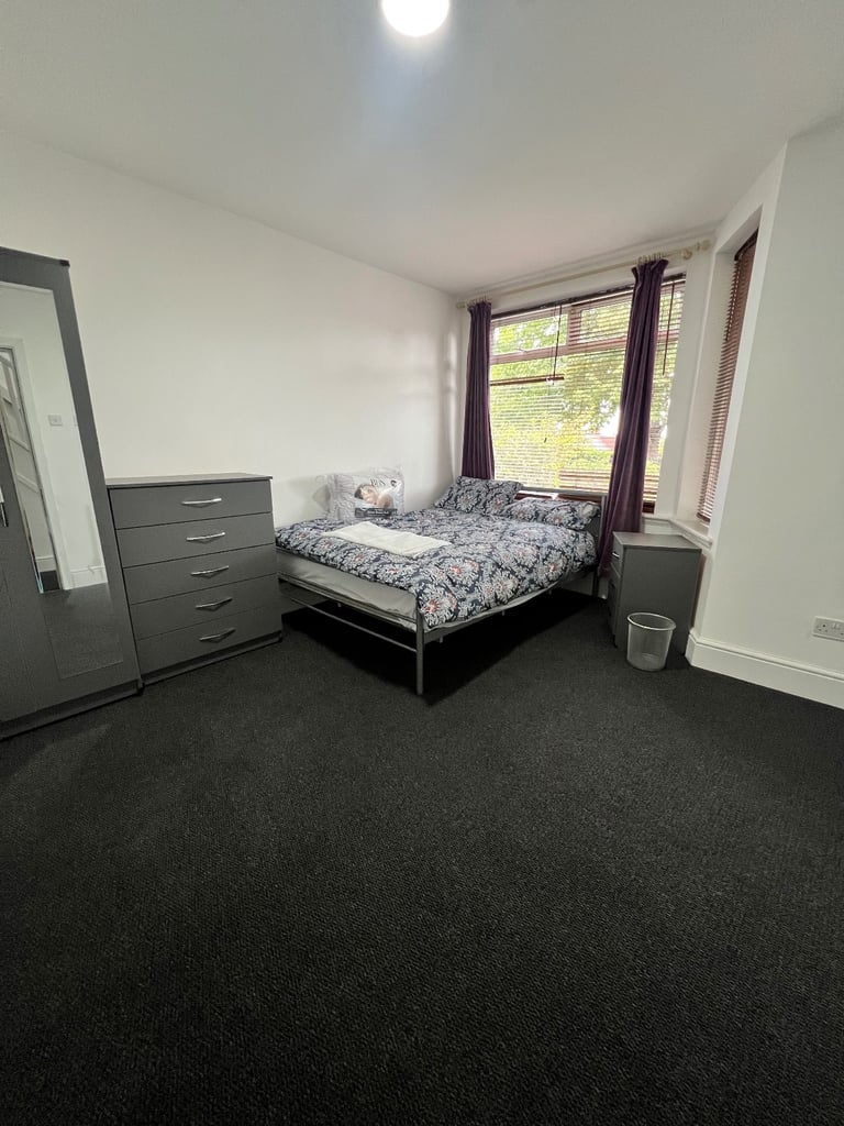 SUPPORTED SOCIAL HOUSING - DOUBLE ROOM IN STIRCHLEY B30! Available for UNIVERSAL CREDIT UC PIP DSS 
