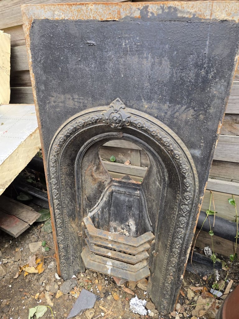 Original Victorian fireplaces 