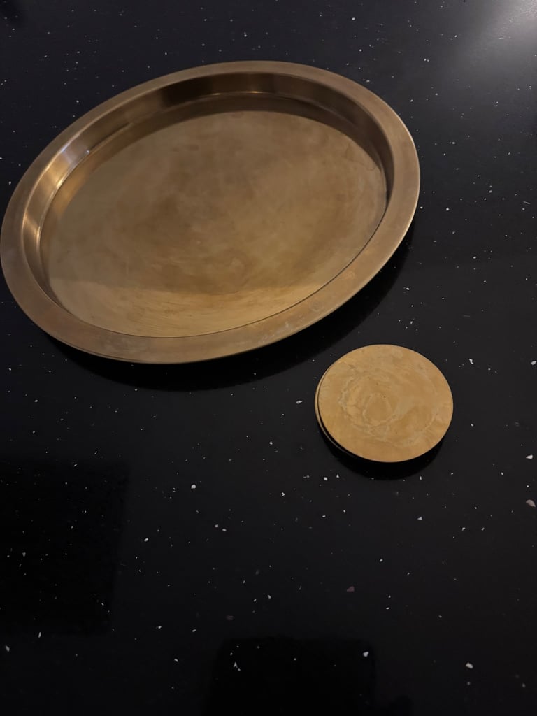 Tray with 6 coasters 