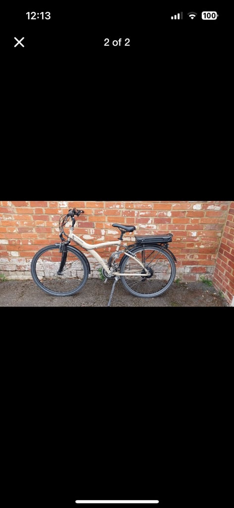 Electric b-twin bike