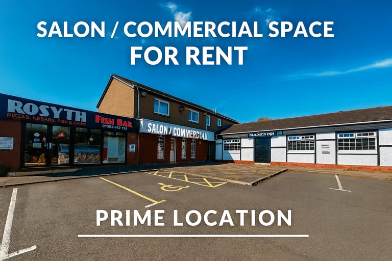 versatile commercial space ideal for a beauty salon, spa, boutique, or office for rent  90sqm 