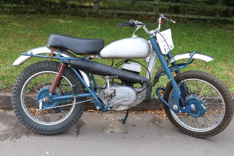 Greeves Hawkstone 1961 Classic Motocross Twin Shock runs and rides