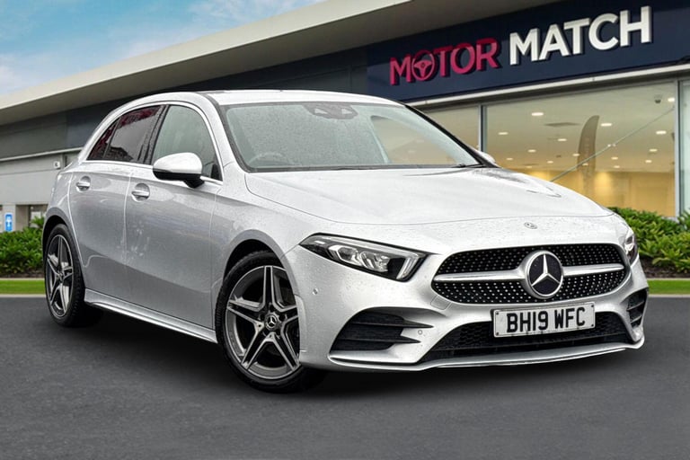 2019 Mercedes-Benz A-Class 1.3 A200 AMG Line (Premium) 7G-DCT Euro 6 (s/s) 5dr Hatchback PETROL A...