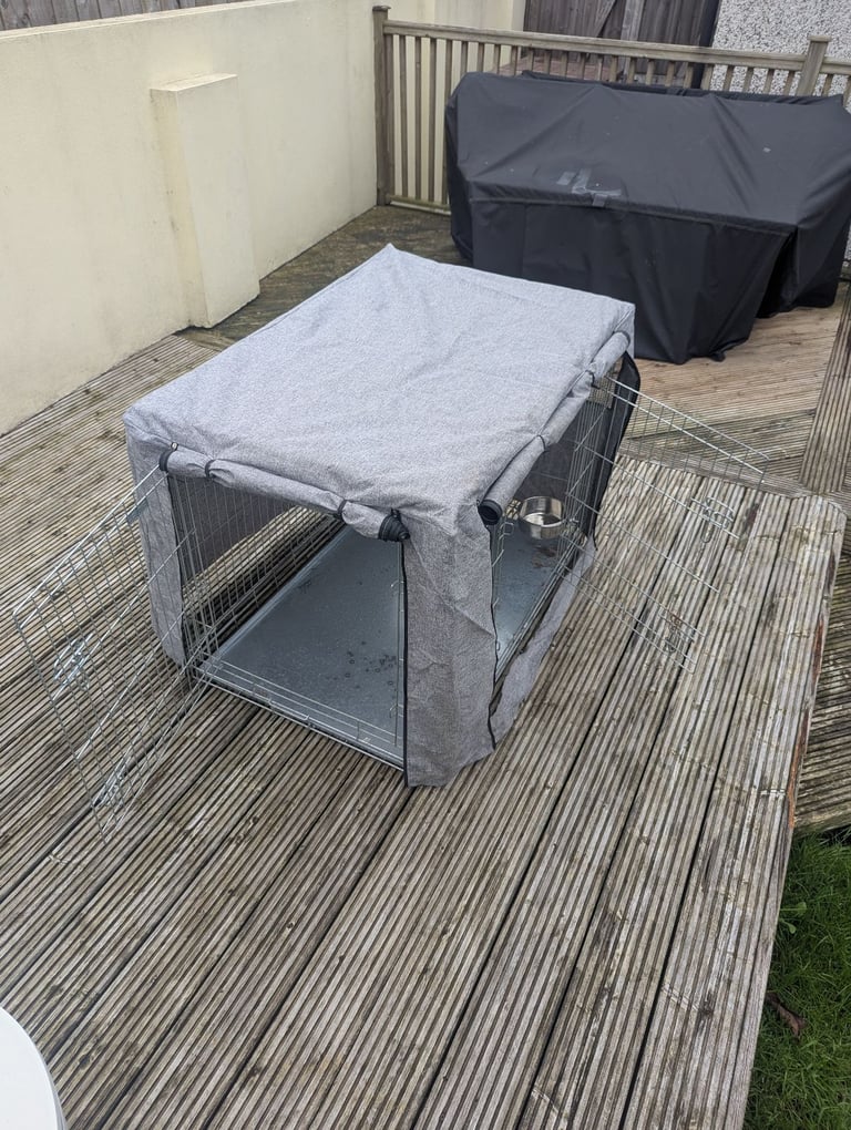 Ellie bo XL dog crate with removable cover