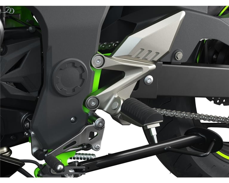 New 2026 Kawasaki Motorcycle Ninja 125 Green Grey Due November