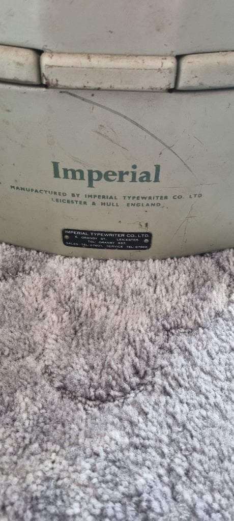 Imperial 66 typewriter 