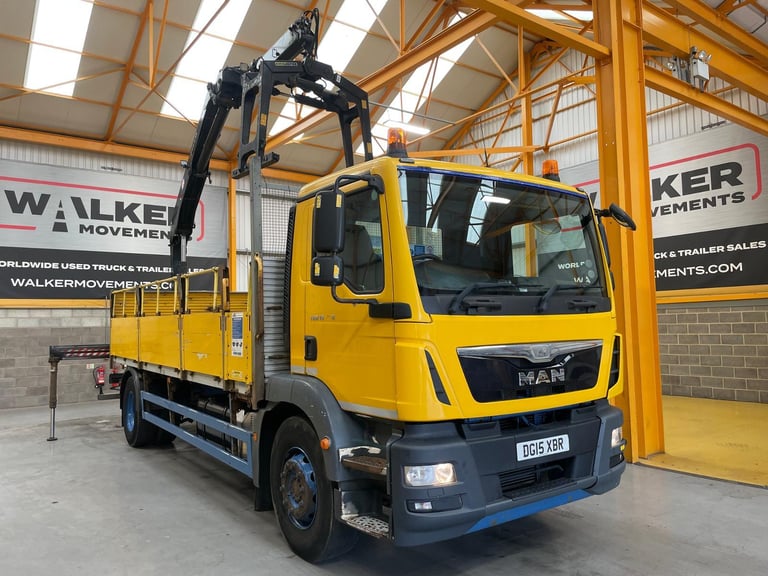 MAN TGM 18.250 *EURO 6* 4X2 18 TONNE BRICK GRAB 