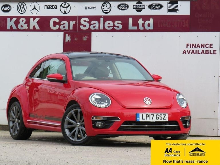 2017 Volkswagen Beetle 1.2 TSI BlueMotion Tech Design Hatchback 3dr Petrol DSG E