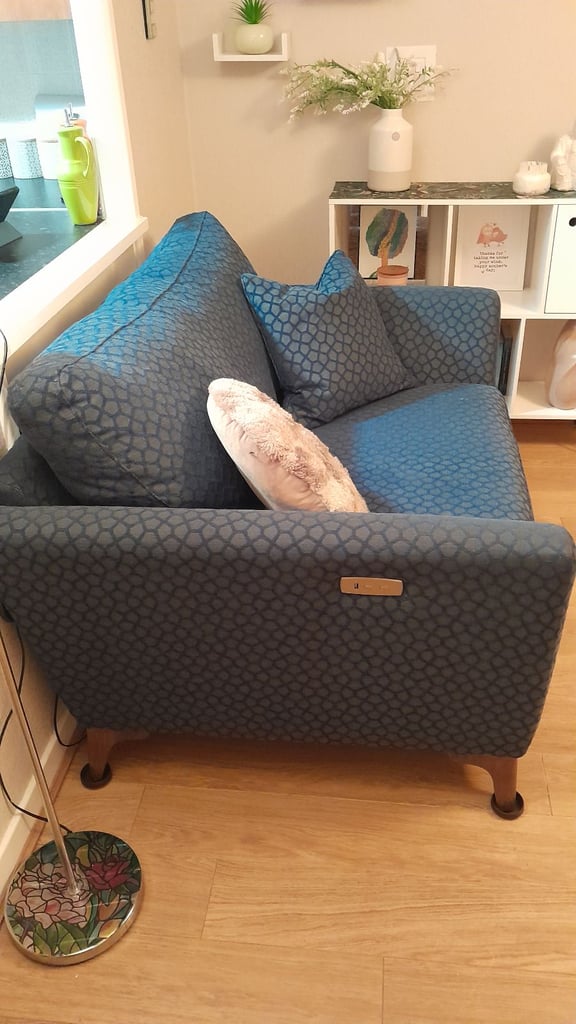 DFS Large love seat / snuggle electric relaxer