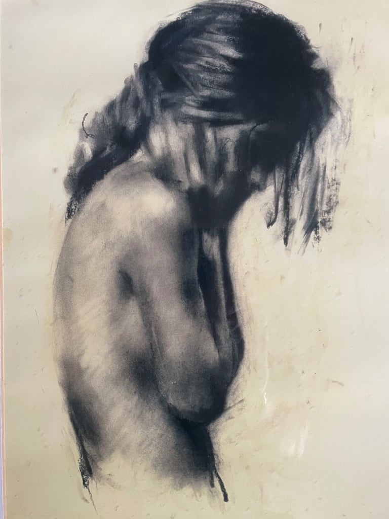 “THE GIRL” Framed Picture 