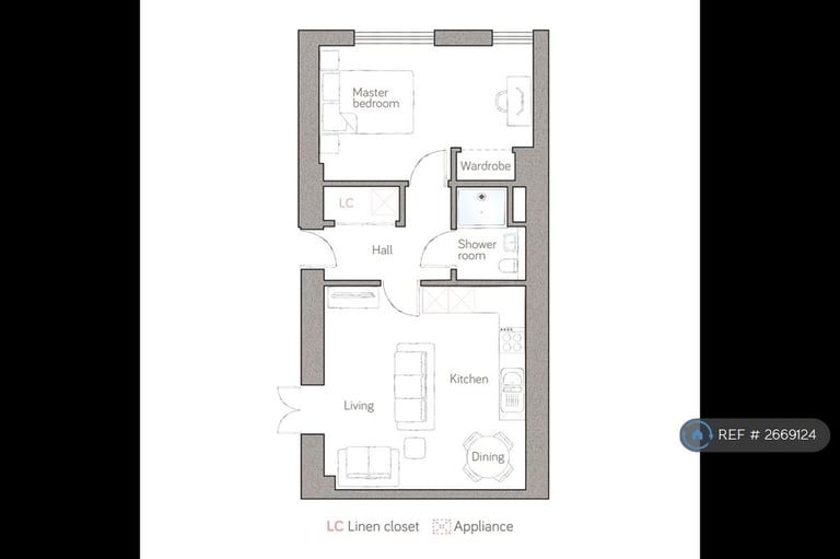 1 bedroom flat in The Gallery's At Rockspray Bude, Bude, EX23 (1 bed) (#2669124)