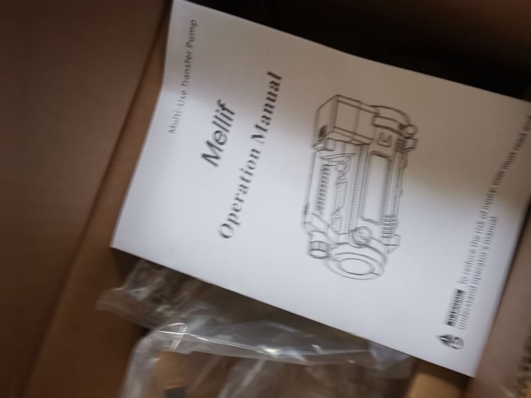 New Mellif 18v water transfer pump takes Makita batteries