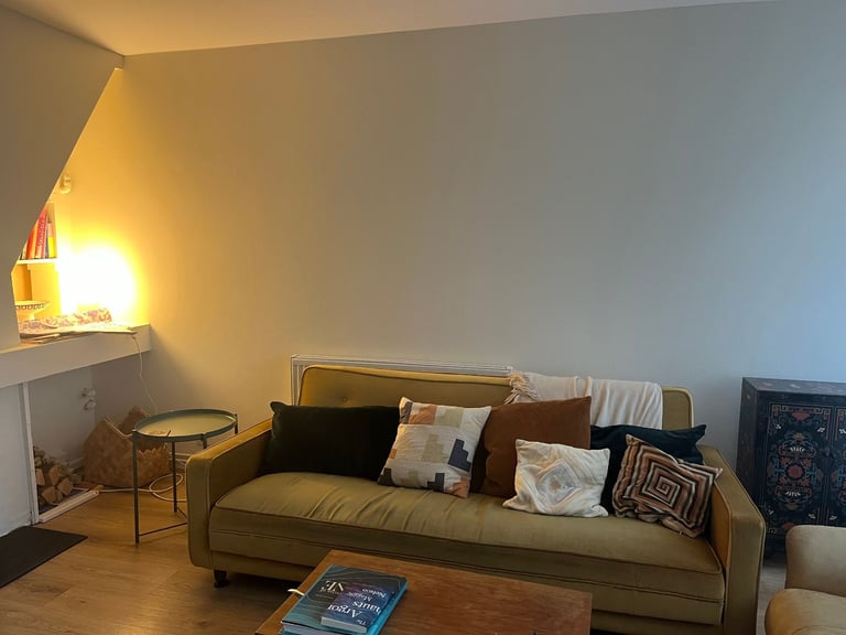 image for Mid-Century Style Sofa Bed
