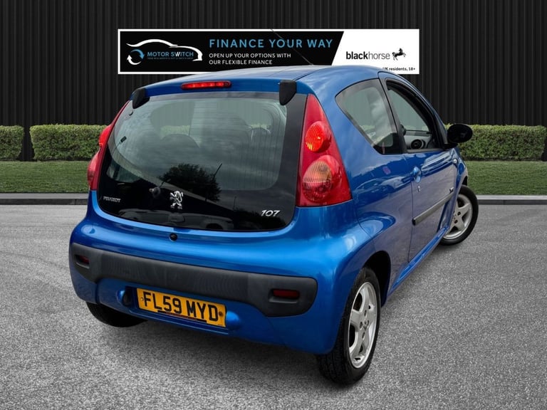 2009 59 PEUGEOT 107 1.0 12V VERVE HATCHBACK 3DR PETROL MANUAL EURO 4 (68 PS) - Image 9