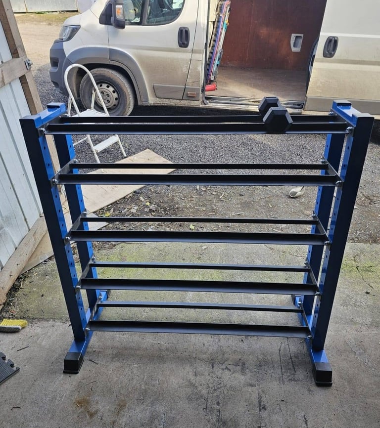 3 Tier Dumbbell Rack Storage Solution (gym weights)