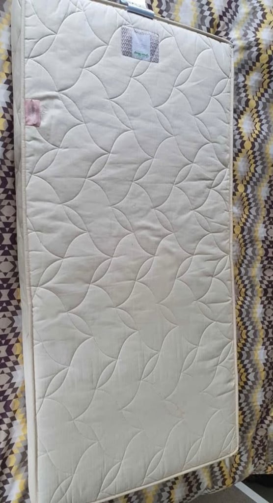 Little Green Sheep Twist cot bed mattress