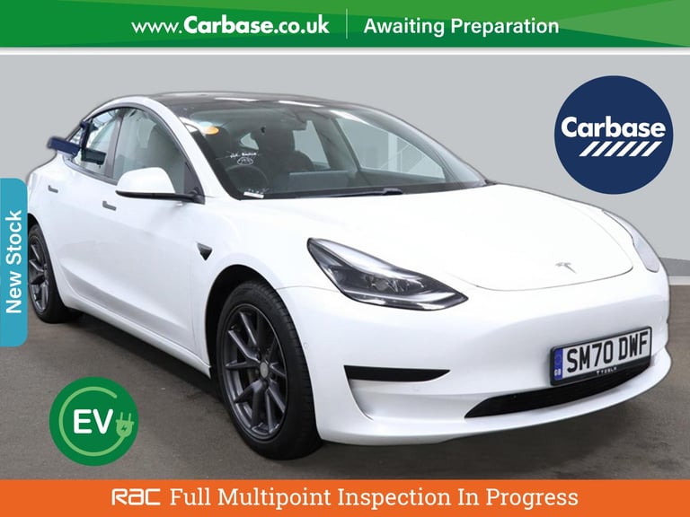 image for 2020 Tesla Model 3 Standard Range Plus Saloon 4dr Electric Auto RWD (241 bhp) Saloon Automatic