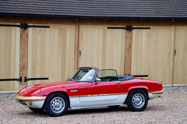 image for 1972 Lotus Elan  Sprint DHC, 1972.  Stunning in glorious Team Lotus Gold-Leaf colours. Convertibl...
