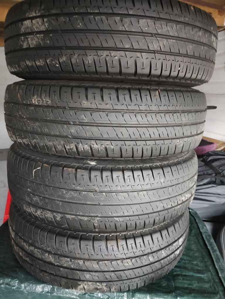 Ford Transit Mk7 wheels and tyres x 4