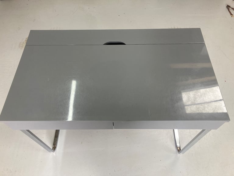 Grey desk