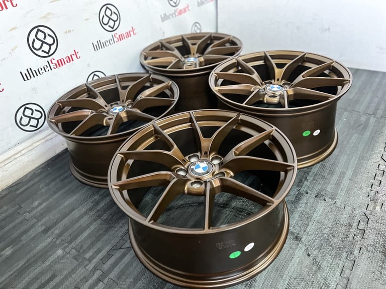 NEW 18" 19" BMW CS 763 STYLE ALLOY WHEELS - 5 x 120 - SATIN BRONZE