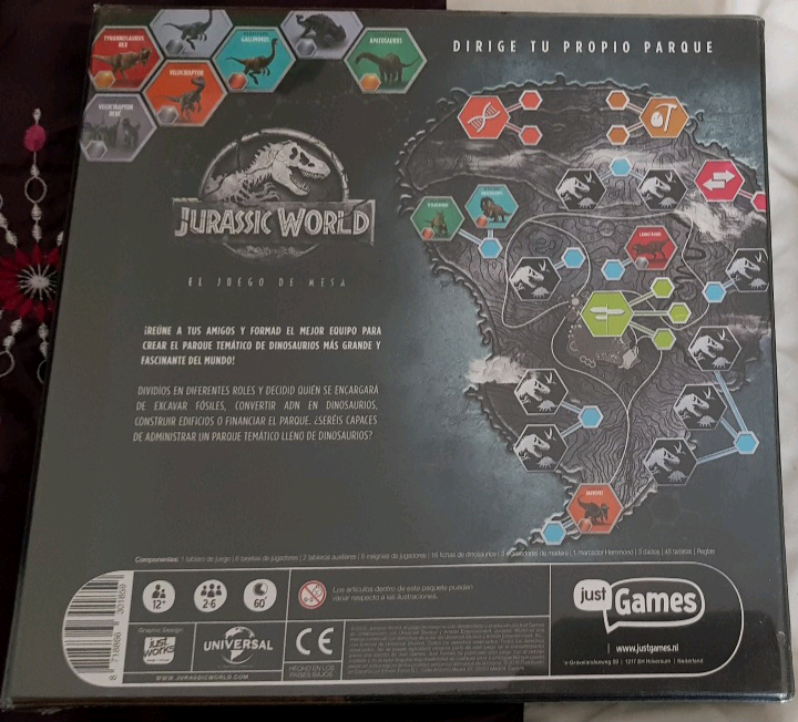 NEW SPANISH EDITION Jurassic Park game