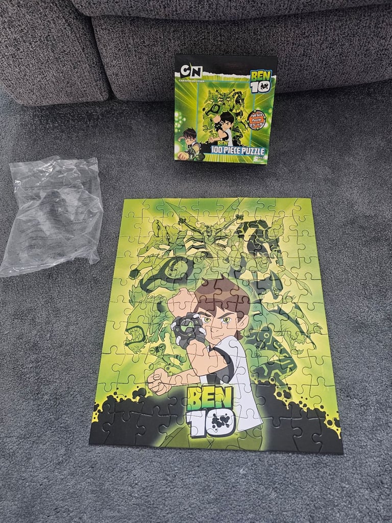Ben 10 jigsaw puzzle 100 piece