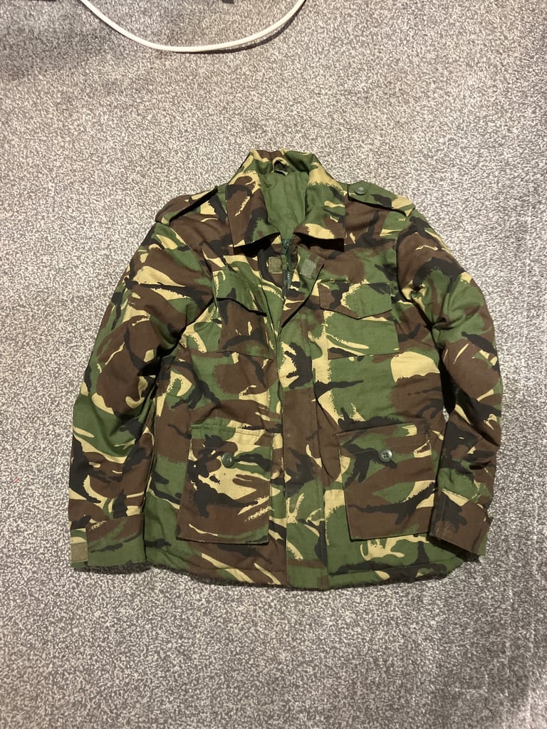 image for Kids quilted camo jacket- new