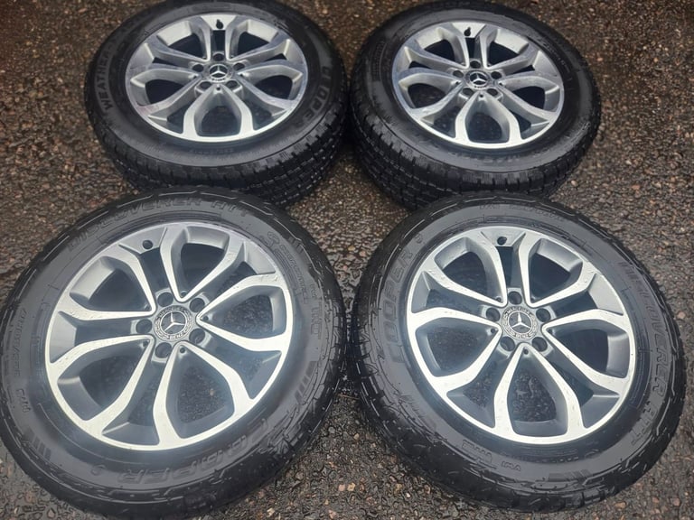 17" MERCEDES VITO ALLOY WHEELS / TYRES 