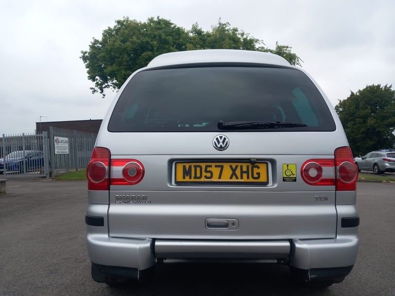 2008 Volkswagen Sharan 1.9 TDI SE 115 5dr Tip Auto Wheelchair Disabled Disability Car MPV Diesel ...