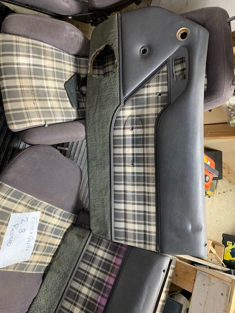 Ford capri recaro seats 