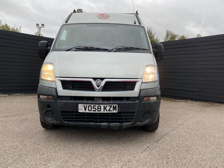 2008 Vauxhall Movano 3300 2.5CDTI 100ps 6 High Roof Van PANEL VAN Diesel Manual