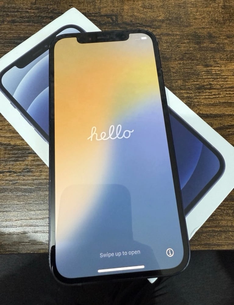 iPhone 12 Black 128GB Excellent condition 